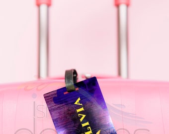Personalized 'The Descendants' Luggage Tag - Double Sided MDF