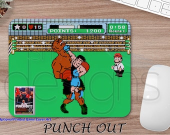 Mouse Pad - PUNCH OUT Inspired