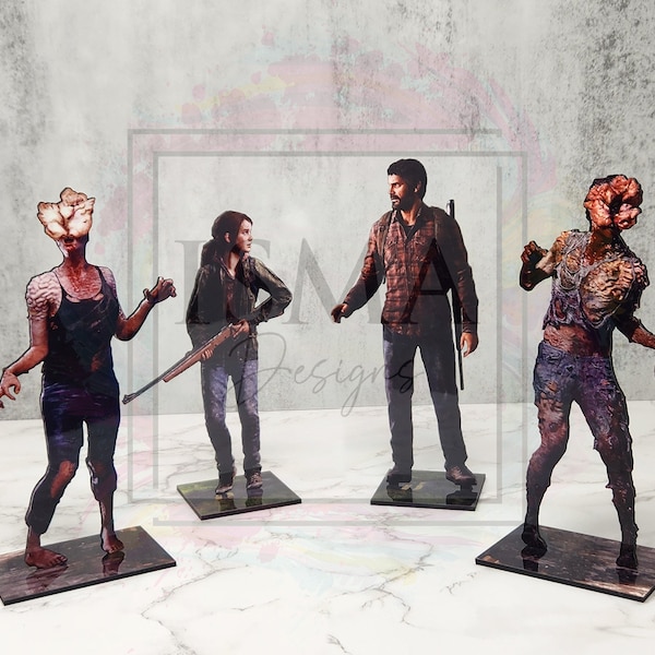 The Last Of Us Inspired Wooden Sprites | Gaming Art Collectibles