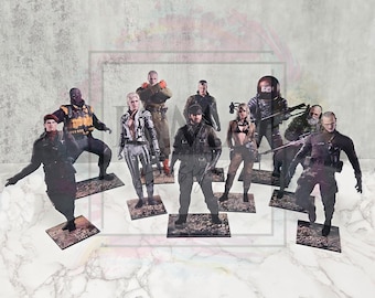 Sprites de madeira inspirados em Metal Gear Solid Snake Eater | Colecionáveis de arte para jogos
