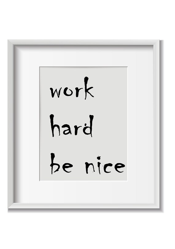 Office Wall Art DIGITAL DOWNLOAD Files // Quote Print / Etsy