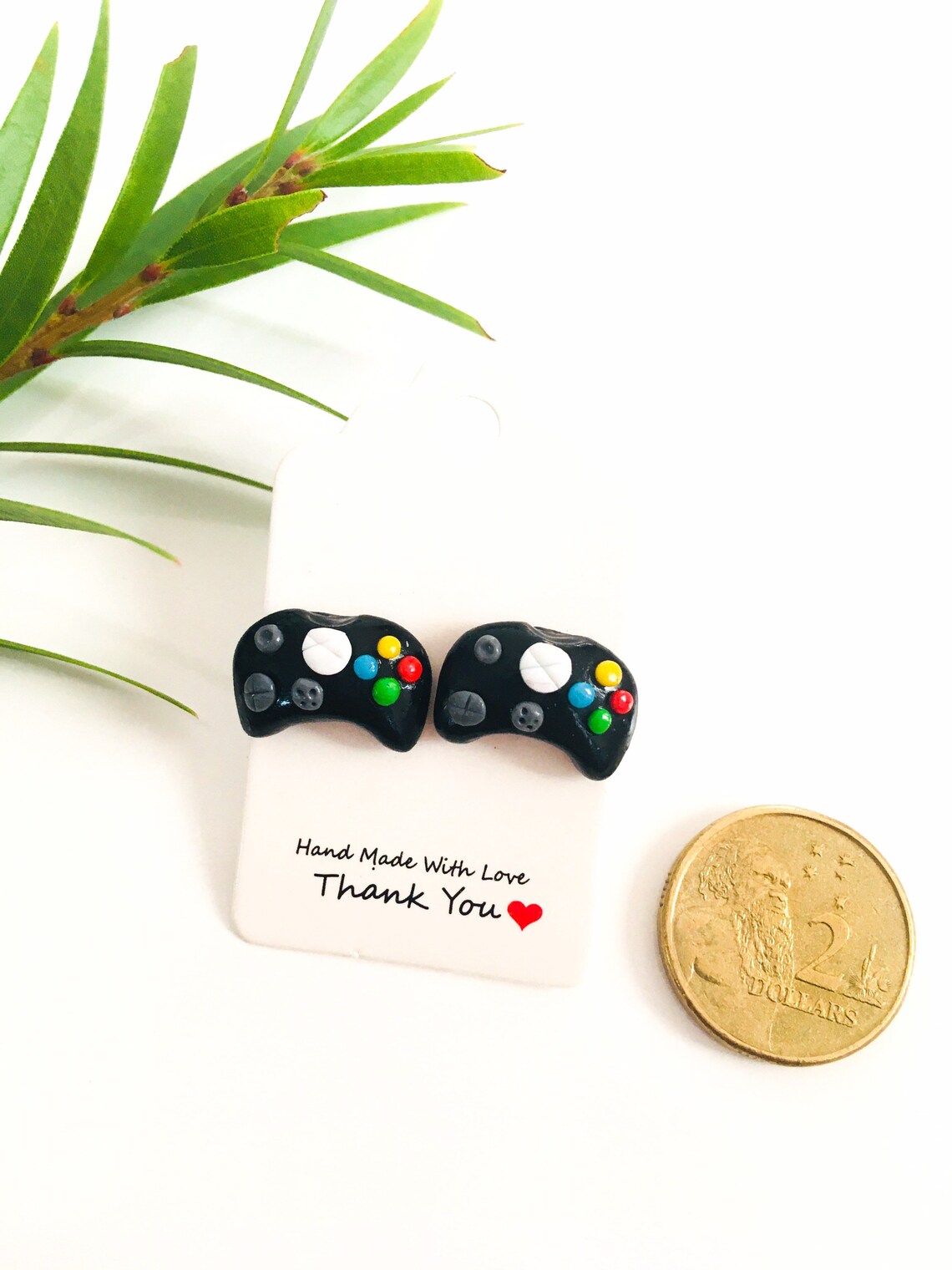Handmade Game Controller stud Earrings Playstation Earrings Etsy