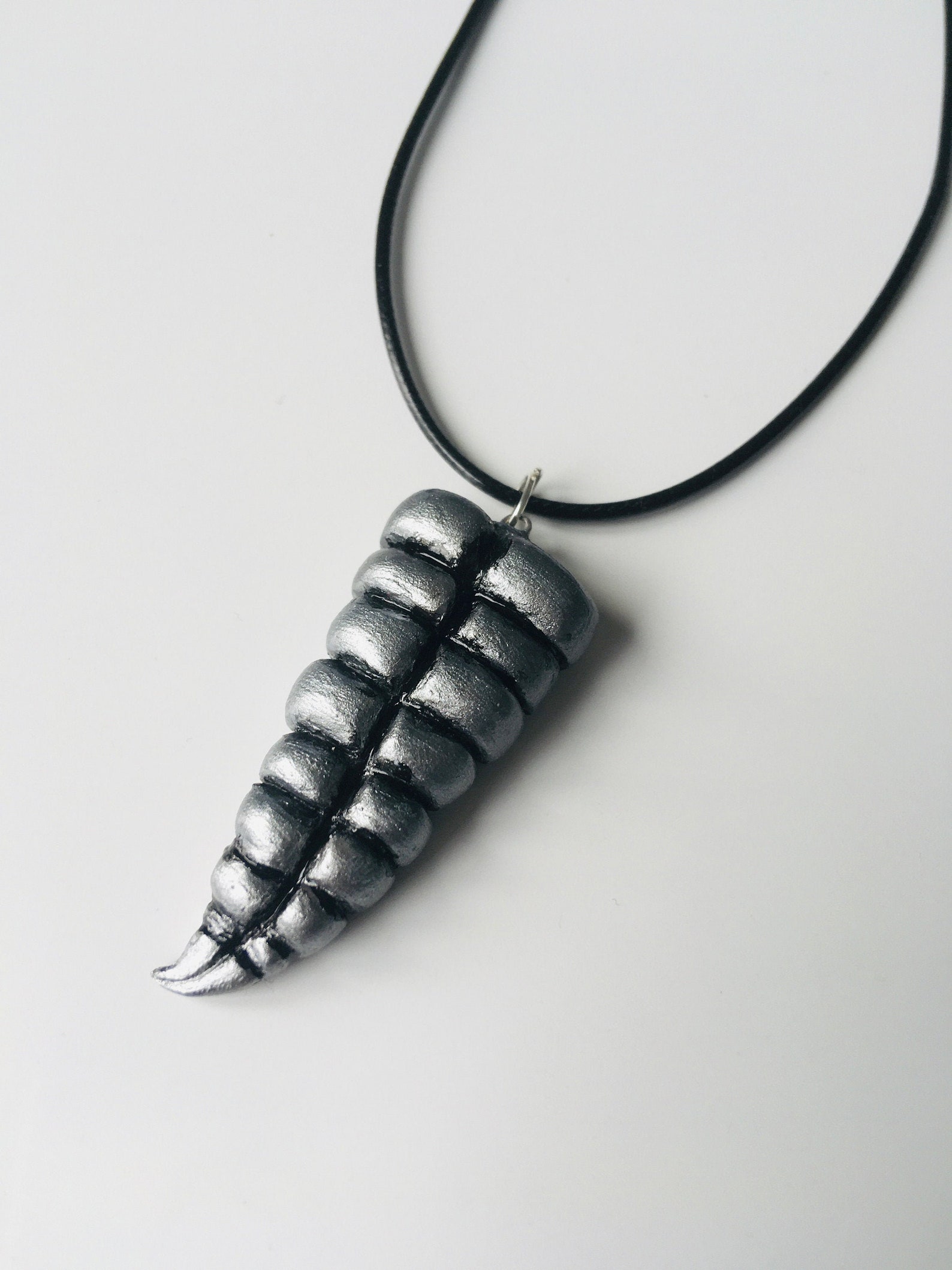 Rattlesnake necklace statement jewelry gift for men Etsy