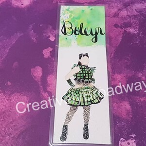 Six: The Musical Inspired Handmade Watercolor Broadway Bookmarks image 3