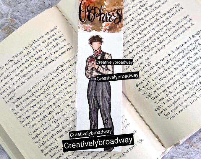 Hadestown: The Musical, Jack Wolfe Inspired Musical Theatre Broadway Bookmark