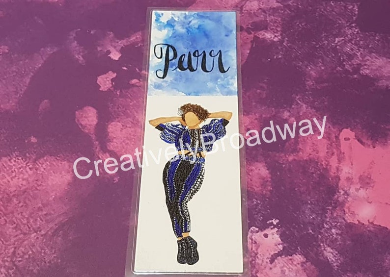 Six: The Musical Inspired Handmade Watercolor Broadway Bookmarks image 7