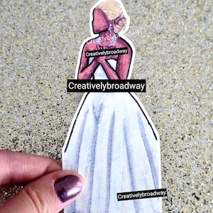Evita: The Musical Handmade Broadway Sticker, Holographic Sticker, West End Theatre