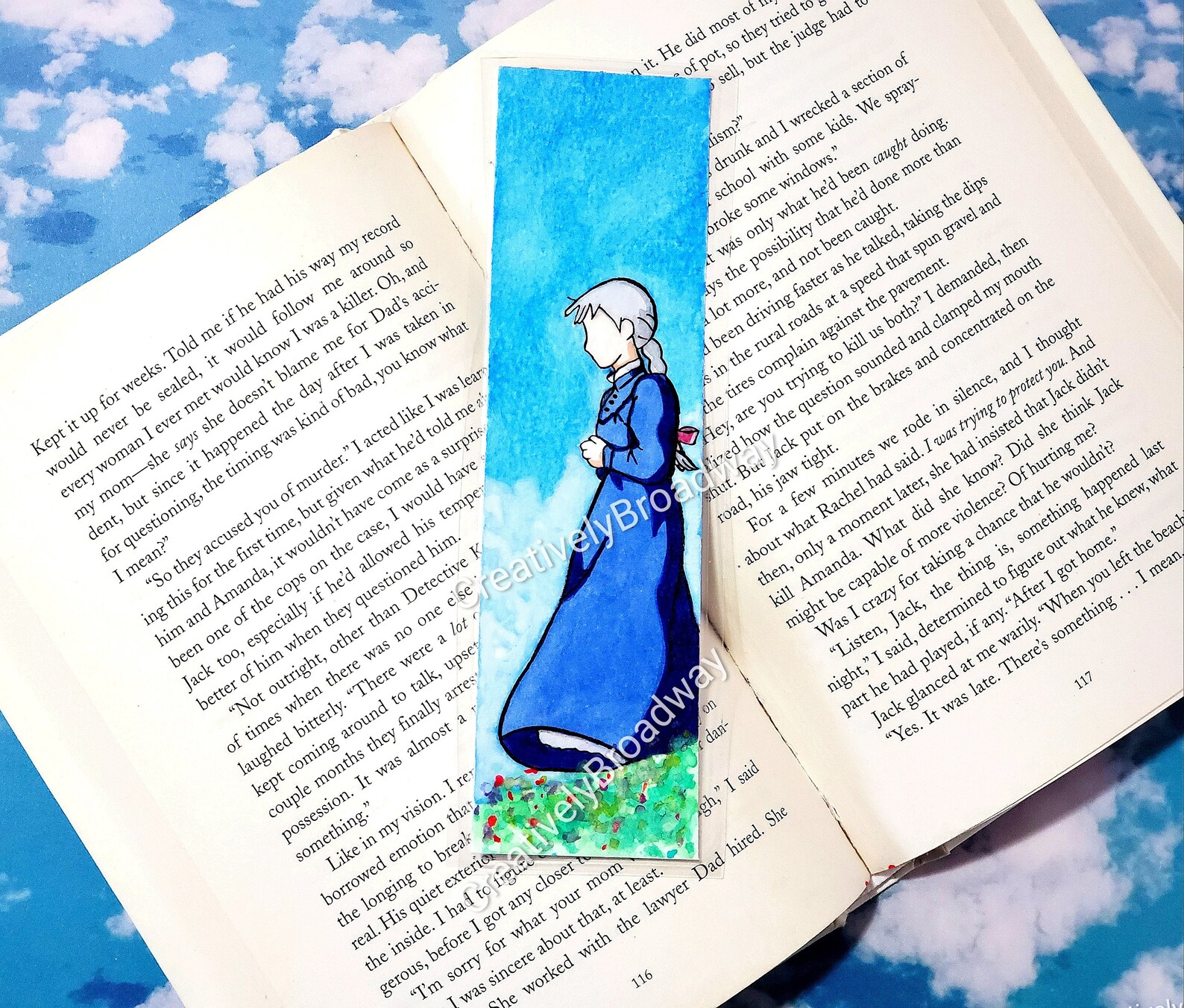 Anime, Animated Movie Inspired Handmade Watercolor Bookmarks - Etsy