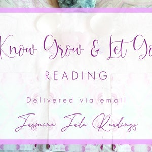 Savoir grandir et lâcher prise, lecture sur l'abandon, lecture spirituelle, lecture psychique à 3 cartes, lecture de cartes de tarot, lecture d'emails