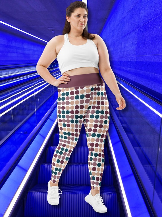 Cheap plus size leggings with designs discount
