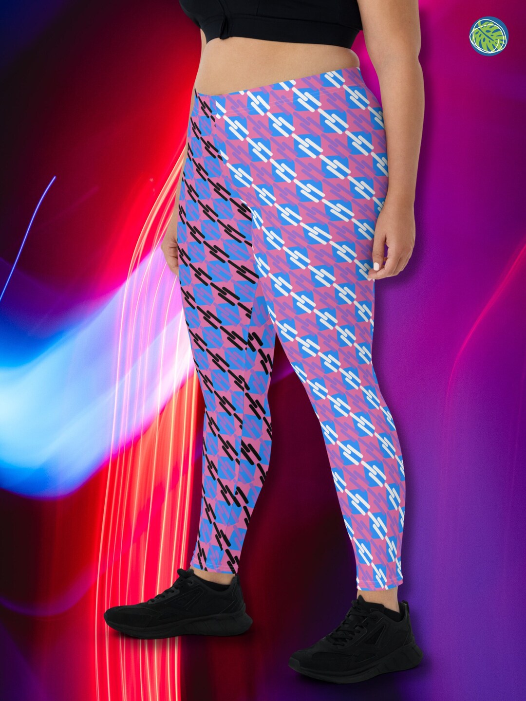 Pastel Goth Cobwebs Tanktop and Leggings main image 1