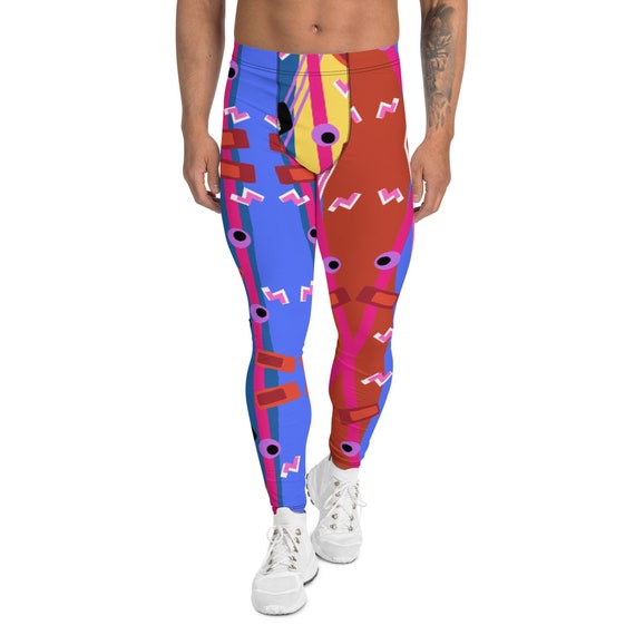 Gym Leggings 80s Memphis 