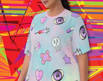 Yami Kawaii T-Shirt | Pastel Goth Creepy Graphic Tee