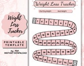 45 lb/kg Weight Loss Tracker, Motivational Chart (A4 Printable PDF)
