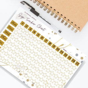 Slimming World Syn Tracker Printable PDF Week Food Diary - Etsy