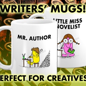 Gifts for Writers. Writer Gifts. Author Gifts. Gifts for Authors. Writers  Gifts. Writers Mugs. Literary Gifts. 