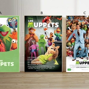 The Greatest Muppet Movie Ever Made Film classic movie canvas poster unframe multiple choice-12x18‘’16x24‘’24x36&#39;&#39;