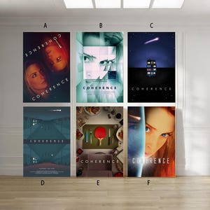 Coherence 2013 Film classic movie canvas poster unframe multiple choice-12x18‘’16x24‘’24x36''