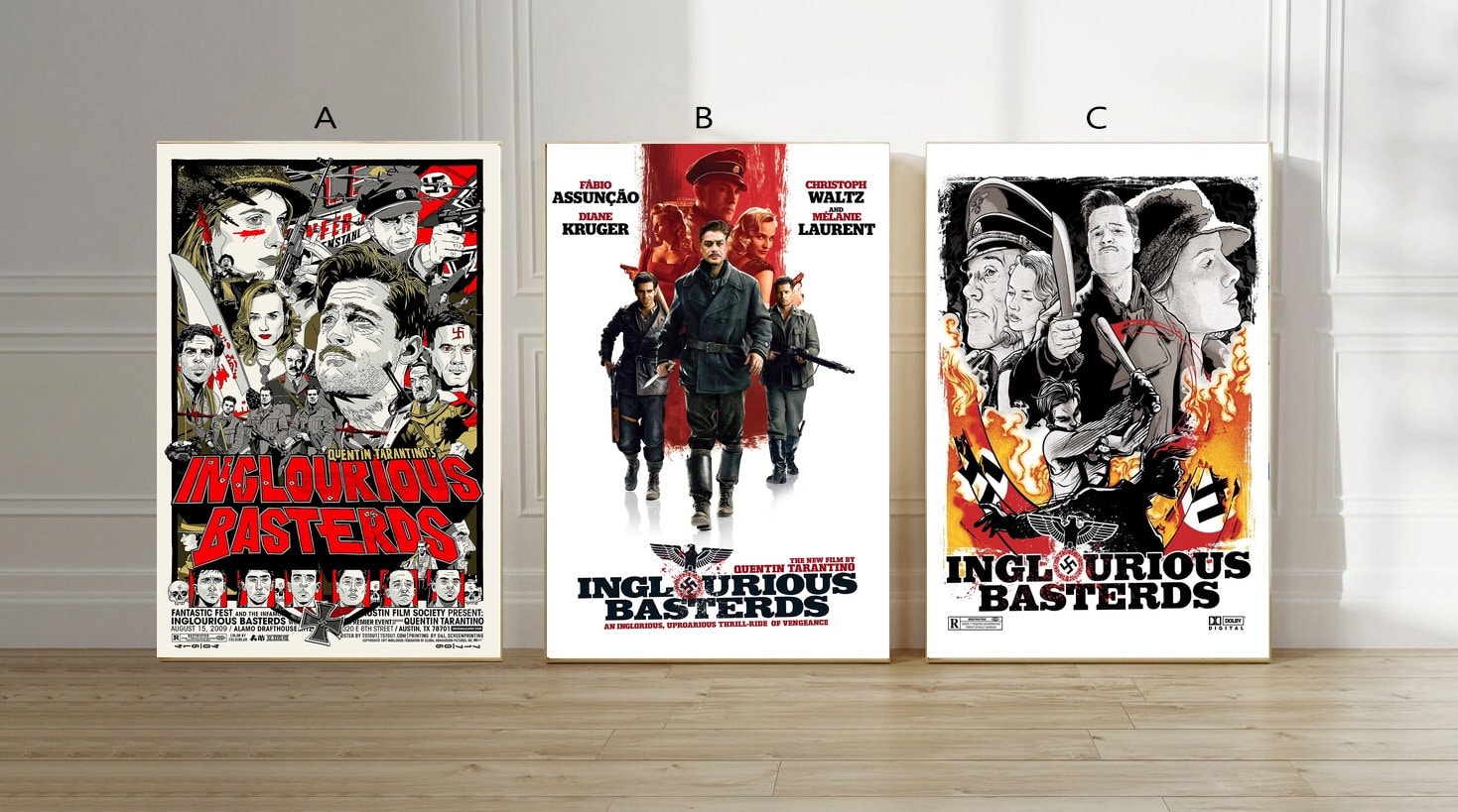 Melanie Laurent Inglourious Basterds Poster