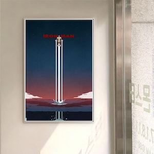 Iron Man 1 2008 film klassieke film canvas poster unframed multiple choice-12 x 18''16 x 24''24 x 36'' C