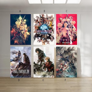 Ffxiv ゲームポスター - Etsy 日本