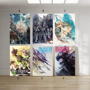 Ffxiv ゲームポスター - Etsy 日本