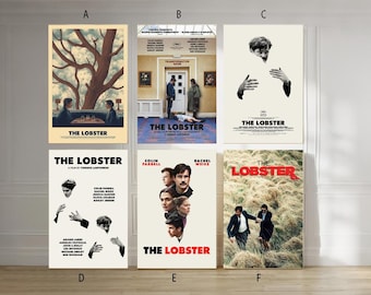 The lobster 2015 Film classic movie canvas poster unframe multiple choice-12x18‘’16x24‘’24x36''