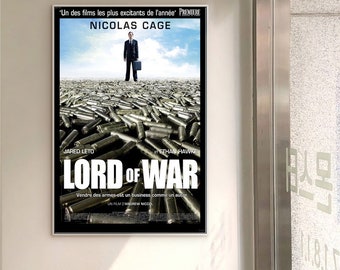 Lord of War Film Classic Movie Canvas Poster Unframe Multiple