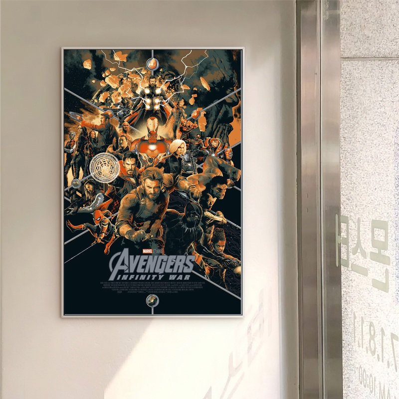 Amazon.co.jp: アベンジャーズ エンドゲームの壁掛けアート