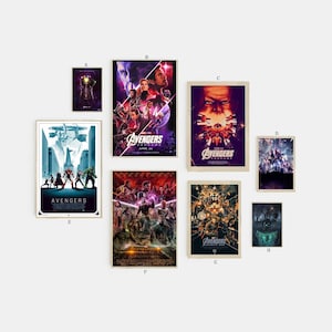 AVENGERS ENDGAME 11x17 MOVIE POSTER PRINT #2