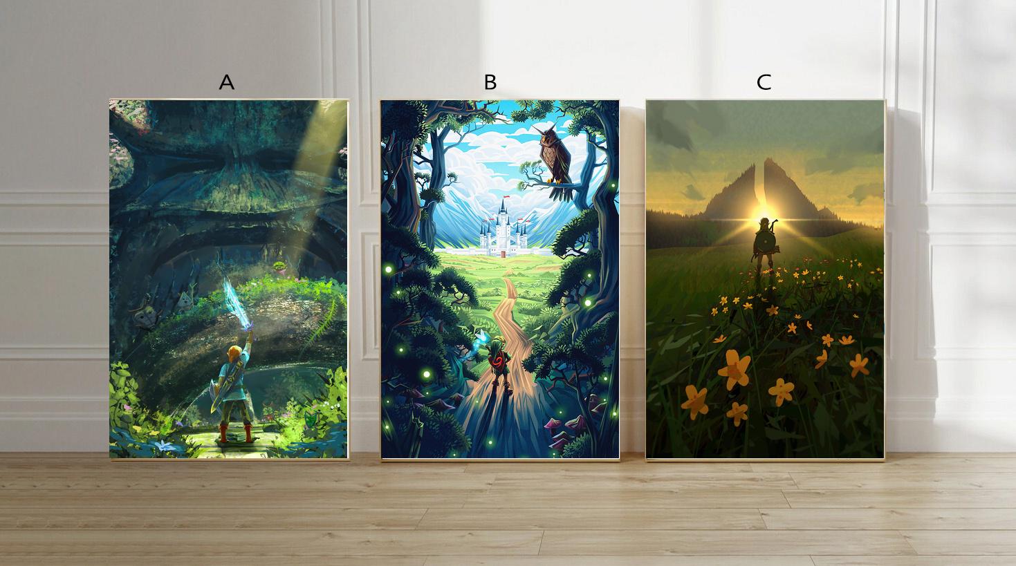 Zelda botw poster - Etsy 日本