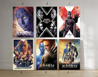 X-MEN ファースト・クラス レトロ映画ポスター v.2 - Etsy 日本