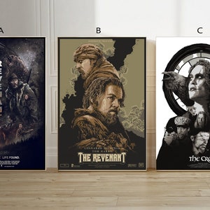 The revenant Film classic movie canvas poster unframe multiple choice-12x18‘’16x24‘’24x36''