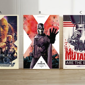 X-Men Days of Future Past Film classic movie canvas poster unframe multiple choice-12x18‘’16x24‘’24x36&#39;&#39;