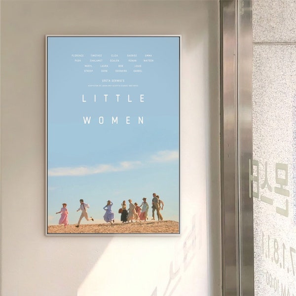 Little Women Film classic movie canvas poster unframe multiple choice-12x18‘’16x24‘’24x36''
