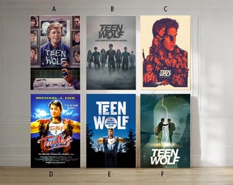 Teen Wolf 2011 Film classic movie canvas poster unframe multiple choice-12x18‘’16x24‘’24x36''