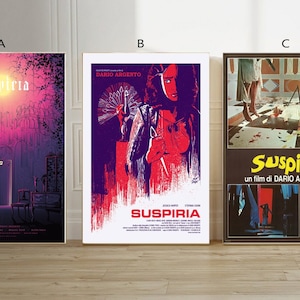 Suspiria Film classic movie canvas poster unframe multiple choice-12x18‘’16x24‘’24x36&#39;&#39;