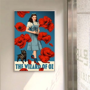 The Wizard of Oz Film classic movie canvas poster unframe multiple choice-12x18‘’16x24‘’24x36&#39;&#39;