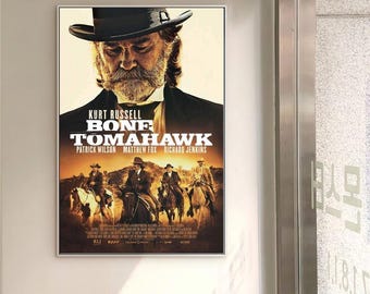 ボーン・トマホーク 2015年映画 クラシック映画 キャンバスポスター