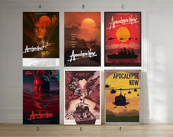 Apocalypse Now 1979 Leinwandklassiker Leinwand Poster ungerahmt 30x45cm