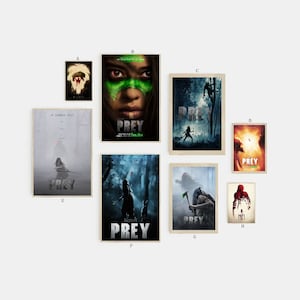 Prey Film classic movie canvas poster unframe multiple choice-12x18‘’16x24‘’24x36&#39;&#39;