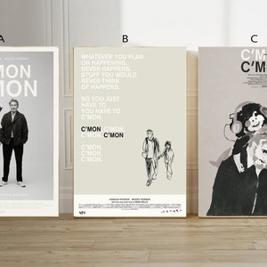 Vamos, vamos Película clásica Póster en lienzo sin marco Opción múltiple - 12x18'' 16x24'' 24x36''