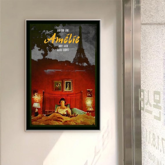 Amelie 2001 Film Classic Movie Canvas Poster Unframe Multiple