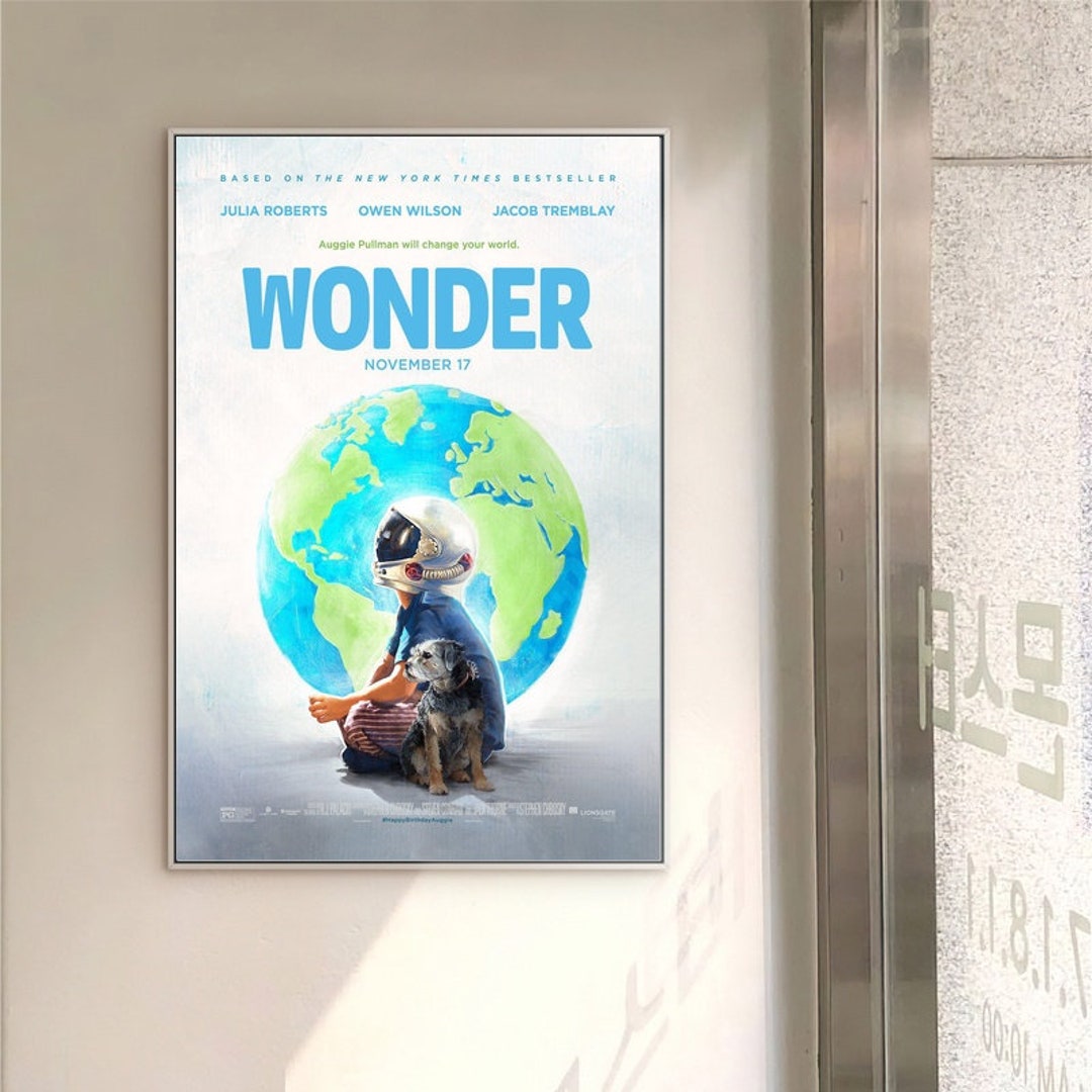 Wonder Mut Póster de la película clásica Wonder Film, lienzo sin marco, opción ...