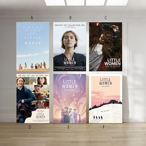 The Little Women 2017 film klassieke film canvas poster unframed multiple choice-12 x 18''16 x 24''24 x 36''