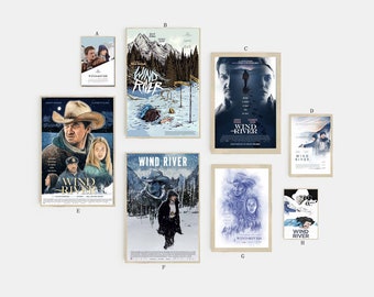 Wind River Film clásico movie canvas poster unframe multiple choice-12x18''16x24''24x36''