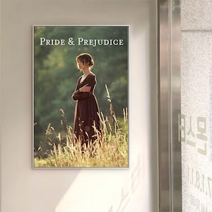 Pride and  Prejudice Film classic movie canvas poster unframe multiple choice-12x18‘’16x24‘’24x36&#39;&#39;