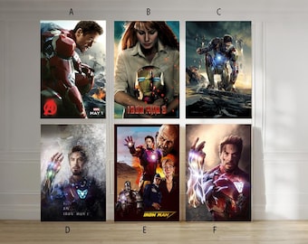 Iron Man 3 2013 Film classic movie canvas poster unframe multiple choice-12x18‘’16x24‘’24x36''