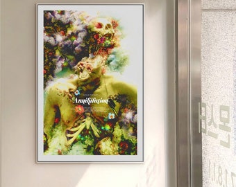 Annihilation Film klassieke film canvas poster unframe meerkeuze-12x18''16x24''24x36''