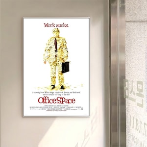 Office Space Filmklassiker Leinwand Leinwand Poster ungerahmt Multiple-Choice-30x40&#39;&#39;16x24&#39;&#39;